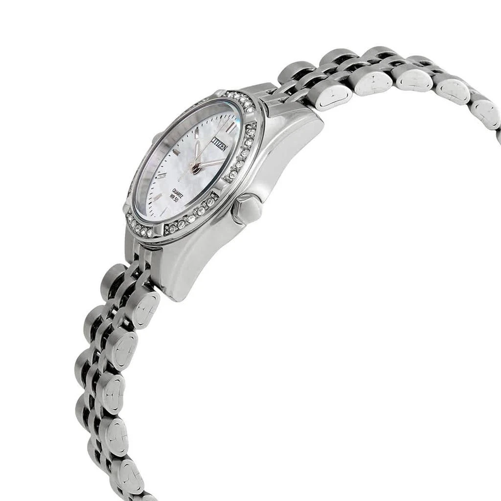 商品Citizen|Quartz Crystal Mother of Pearl Dial Ladies Watch EU6060-55D,价格¥619,第2张图片详细描述