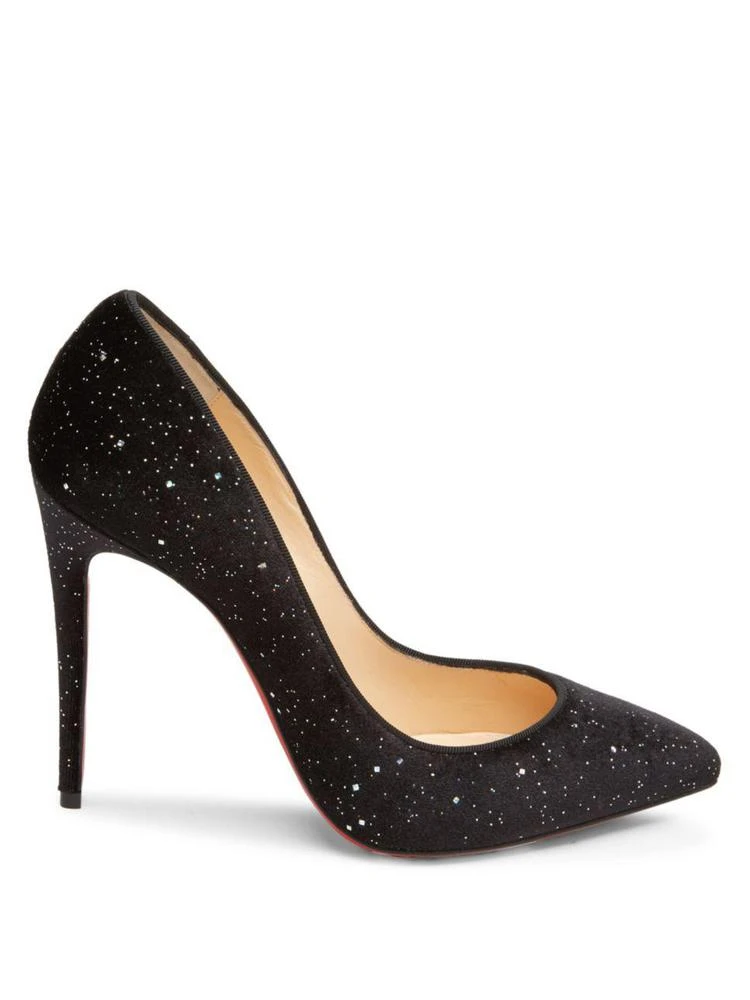 商品Christian Louboutin|Pigalle Follies 100mm 丝绒高跟鞋,价格¥5564,第5张图片详细描述