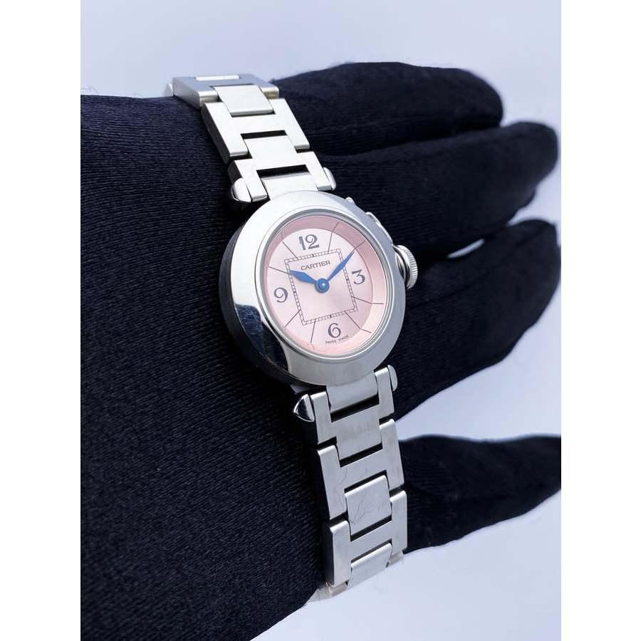 Pre-owned Cartier Pasha Quartz Pink Dial Ladies Watch 2973商品第3张图片规格展示