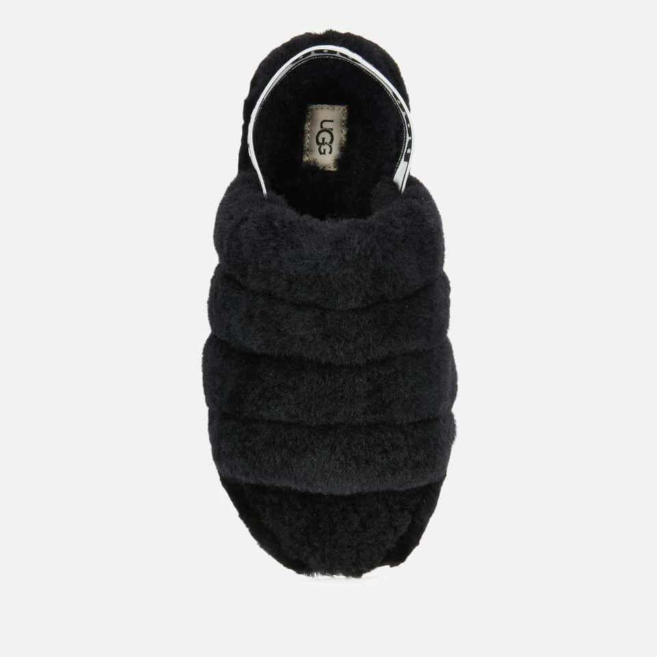 商品UGG|UGG WOMEN'S FLUFF YEAH SLIPPERS - BLACK,价格¥577,第3张图片详细描述