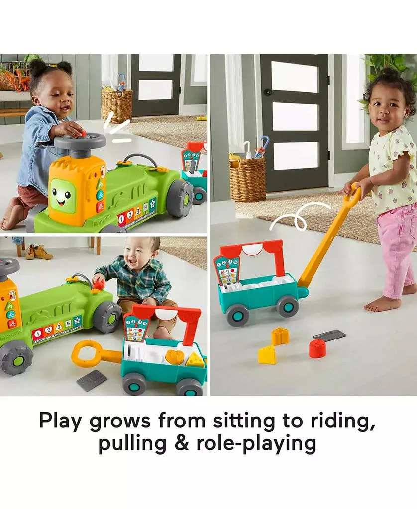 Laugh Learn 4-in-1 Farm to Market Tractor Ride-on Learning Toy 商品