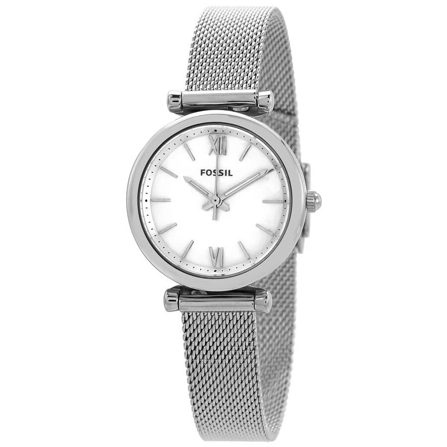 商品Fossil|Fossil Carlie Mini Quartz Mother of Pear Dial Ladies Watch ES4432,价格¥485,第1张图片