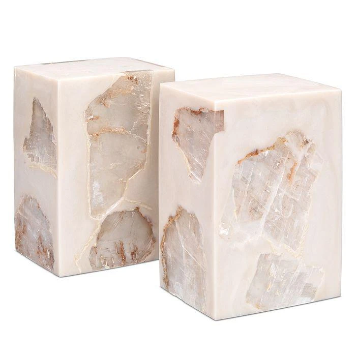商品Jamie Young|Slab Stone Bookends, Set of 2,价格¥1642,第1张图片