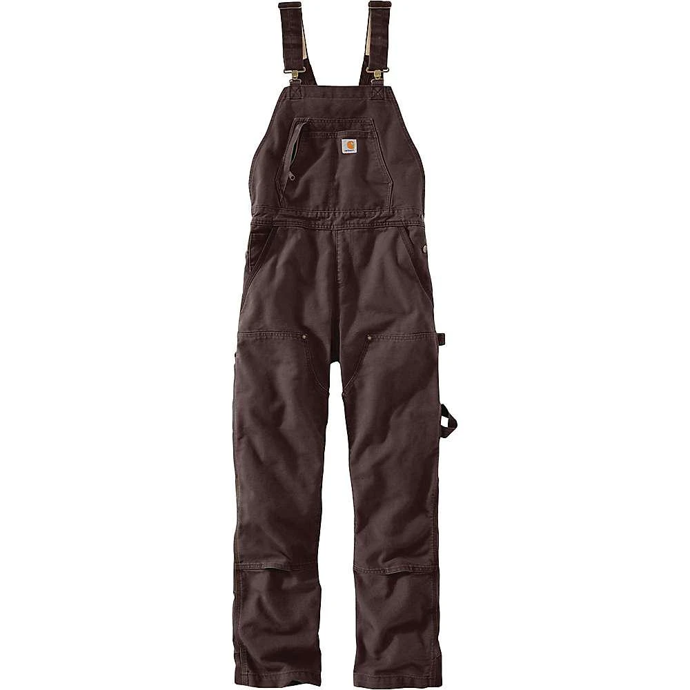 商品Carhartt|Carhartt Women's Weathered Duck Unlined Wildwood Bib Overall,价格¥578,第1张图片