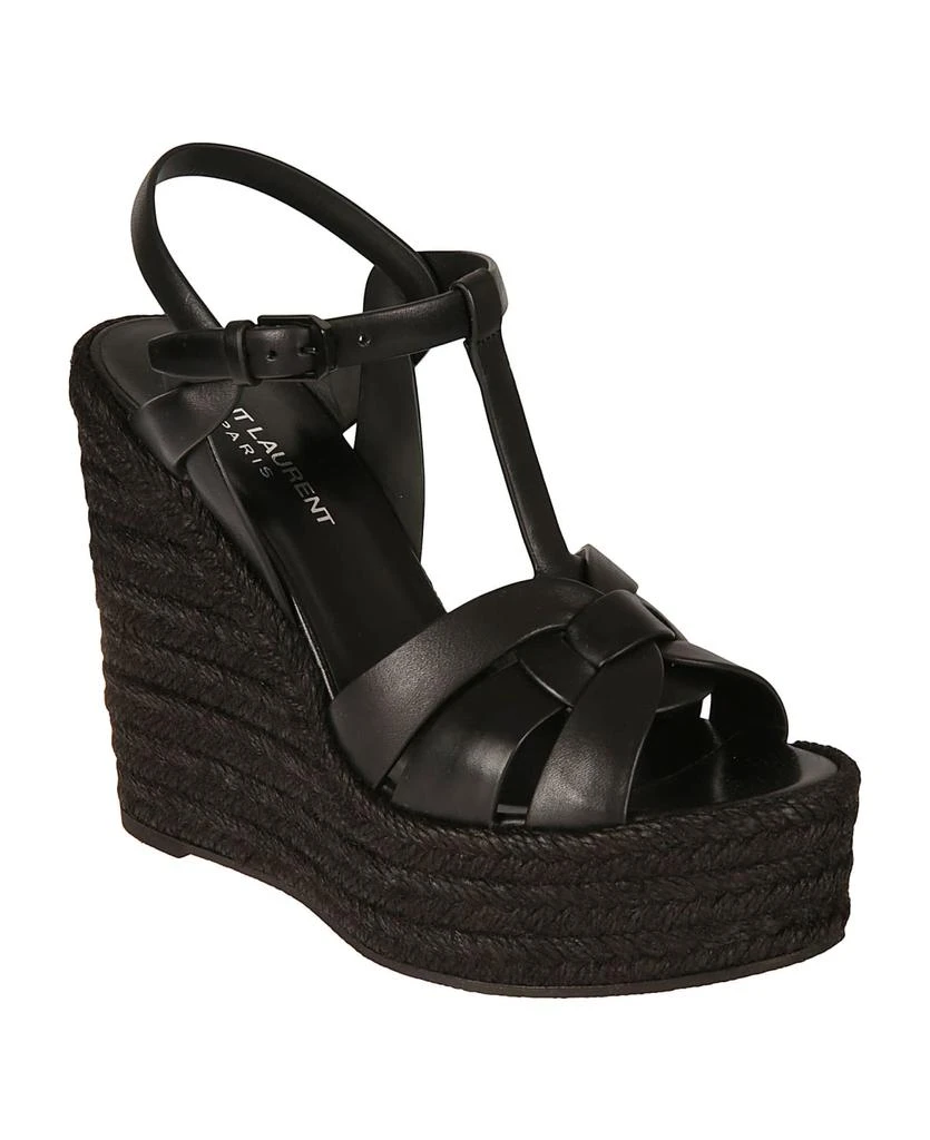 商品Yves Saint Laurent|Tribute 85 Wedge Sandals,价格¥4356,第2张图片详细描述