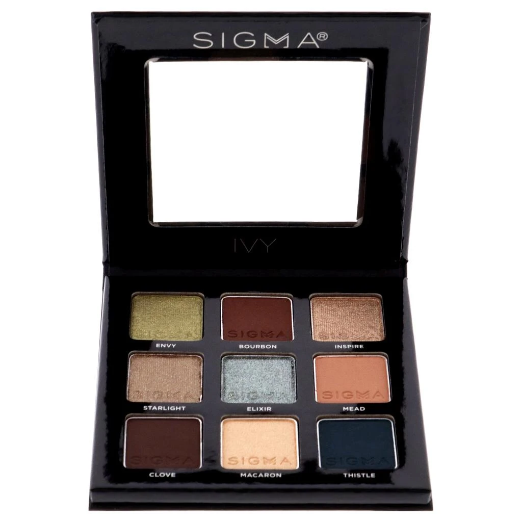 商品Sigma Beauty|Eyeshadow Palette - Ivy by Sigma Beauty for Women - 0.032 oz Eye Shadow,价格¥176,第2张图片详细描述