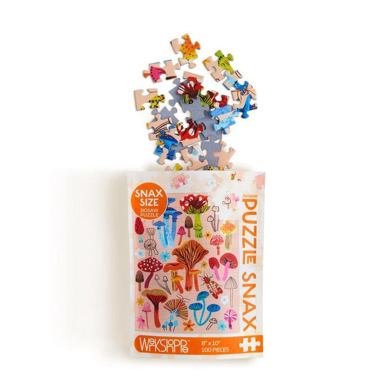 商品Werkshoppe|Mushroom Patch 100 Piece Jigsaw Puzzle,价格¥91,第2张图片详细描述