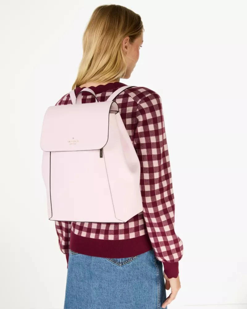 商品Kate Spade|Lena Large Flap Backpack,价格¥1111,第2张图片详细描述