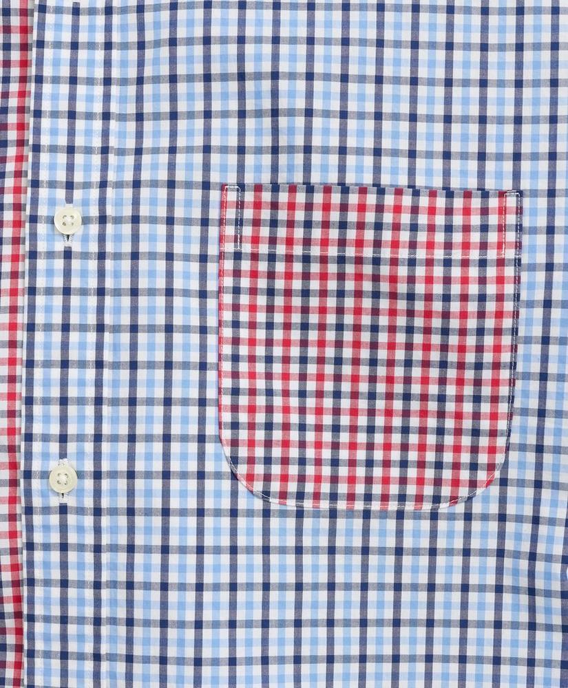 商品Brooks Brothers|Friday Shirt, Poplin Fun Check,价格¥795,第4张图片详细描述