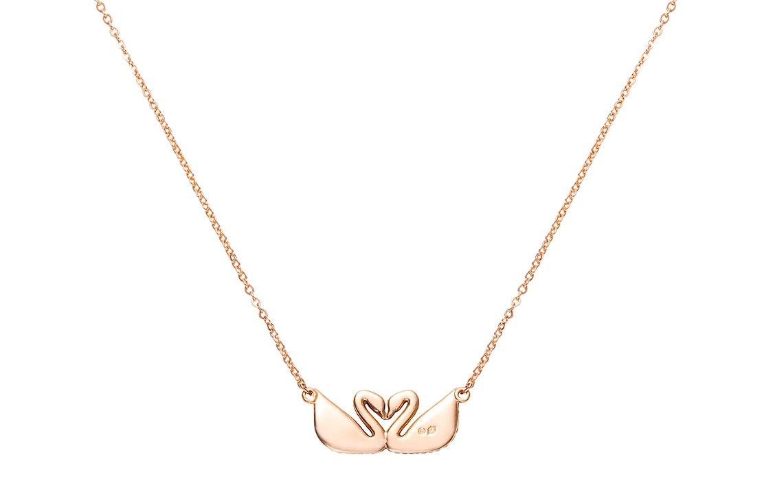 商品[国内直发] Swarovski|[预售3天]施华洛世奇 浪漫双黑天鹅 仿水晶 项链 女款 黑色,价格¥508,第10张图片详细描述