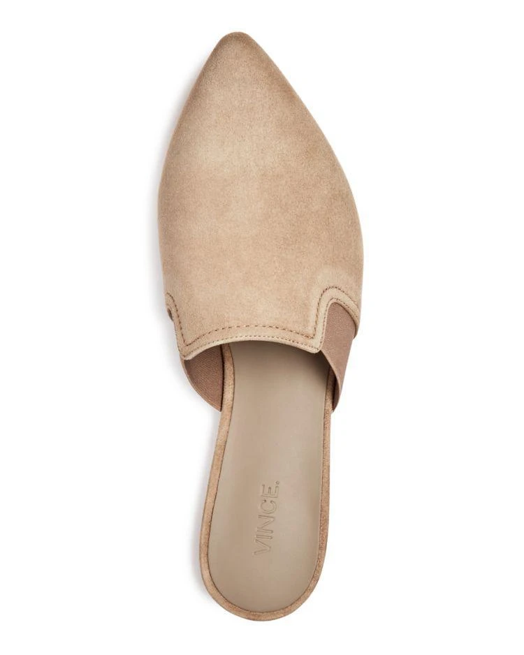 商品Vince|Nadette Pointed Toe Mules,价格¥1151,第3张图片详细描述