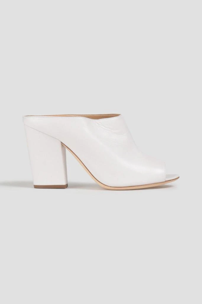 商品Sergio Rossi|Leather mules,价格¥1780,第3张图片详细描述