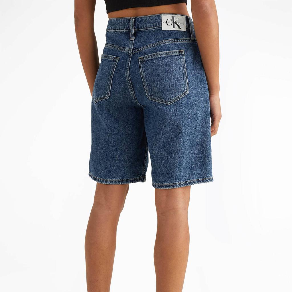 Calvin Klein Jeans Women's 90S Straight Shorts - Denim Medium商品第2张图片规格展示