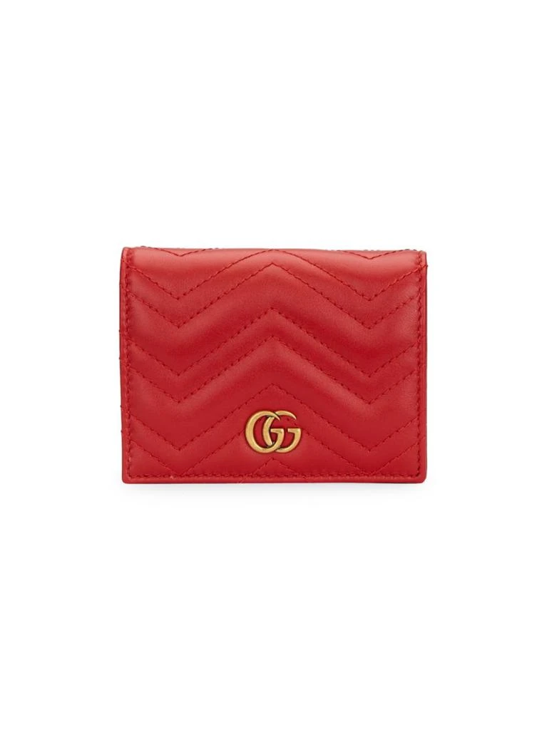 商品Gucci|GG Marmont 卡包,价格¥3564,第1张图片