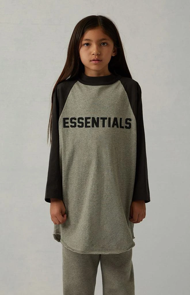 商品Essentials|Dark Oatmeal Baseball T-Shirt,价格¥124,第2张图片详细描述