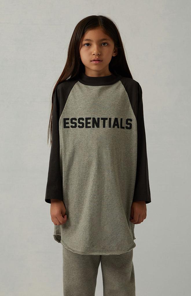 商品Essentials|Dark Oatmeal Baseball T-Shirt,价格¥111,第4张图片详细描述
