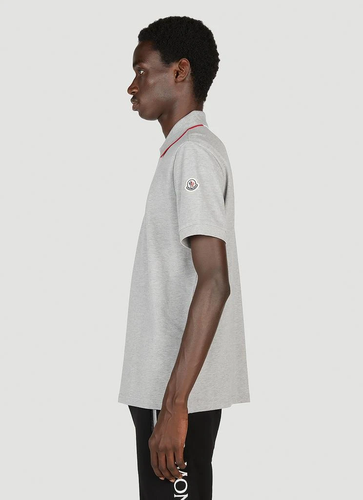 商品Moncler|ogo Patch Polo Shirt,价格¥1112,第3张图片详细描述