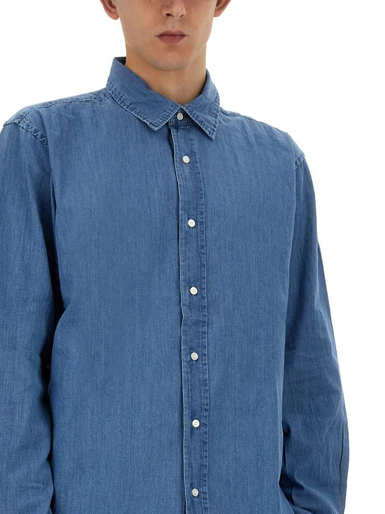 商品ASPESI|Aspesi Denim Shirt,价格¥961,第4张图片详细描述