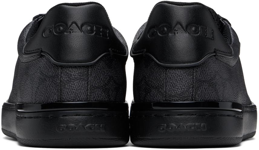 【関税込み】Coach 1941 ブラック＆グレー C202 スニーカー Black & Gray C202 Sneakers by Coach 1941 on Sale