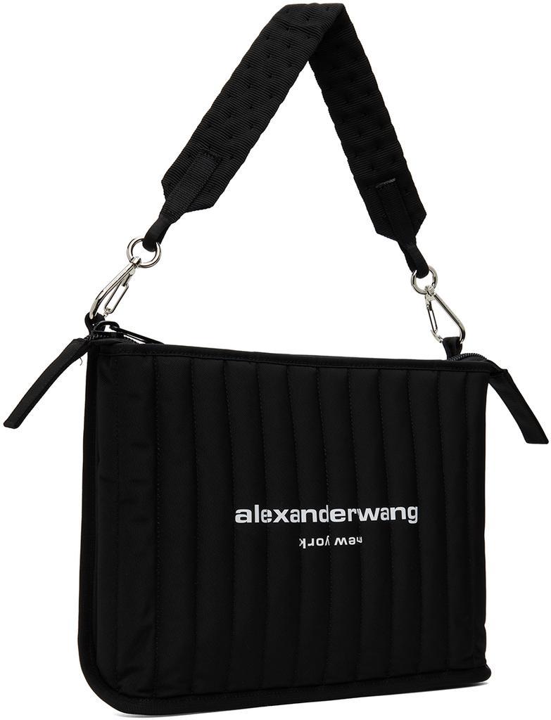 商品Alexander Wang|女式 亚历山大·王 精英单肩包 黑色,价格¥2127,第4张图片详细描述