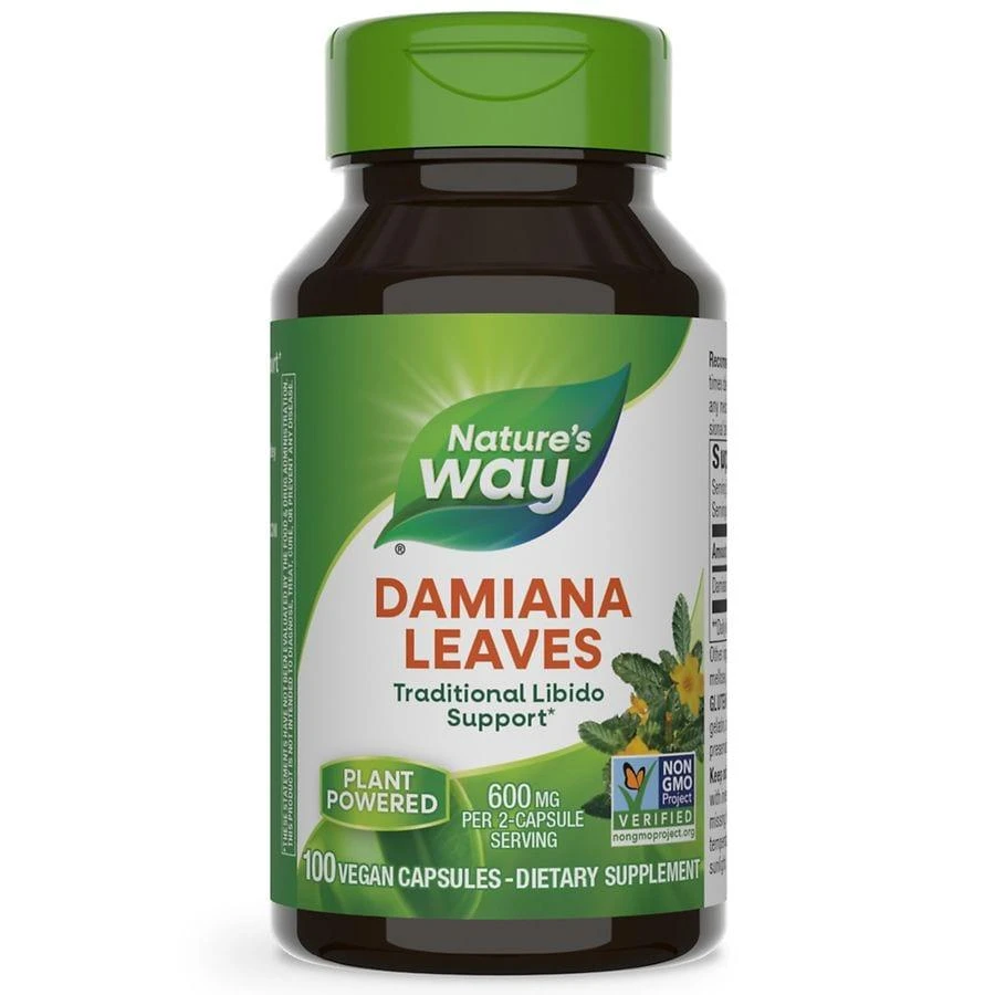 商品Nature's Way|Damiana Leaf Capsules,价格¥83,第1张图片