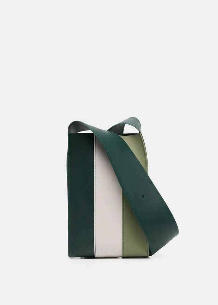 商品SUNNEI|Sunnei Green Parallelepipedo Pudding Bag,价格¥2164,第1张图片