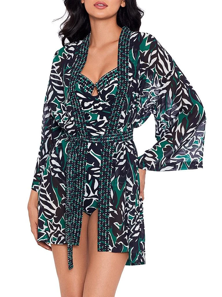 商品Miraclesuit Swim|Palma Verde Robe,价格¥725,第3张图片详细描述
