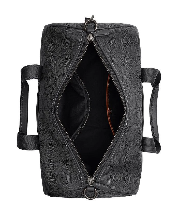 商品Coach|Theo Signature Jacquard Duffle Bag,价格¥2576,第4张图片详细描述