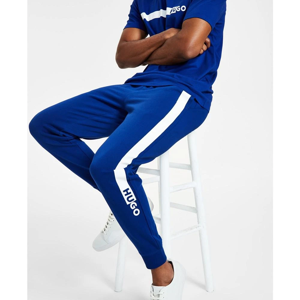 Boss Men's Dexray Logo Stripe Drawstring Sweatpants, Created for Macy's 商品