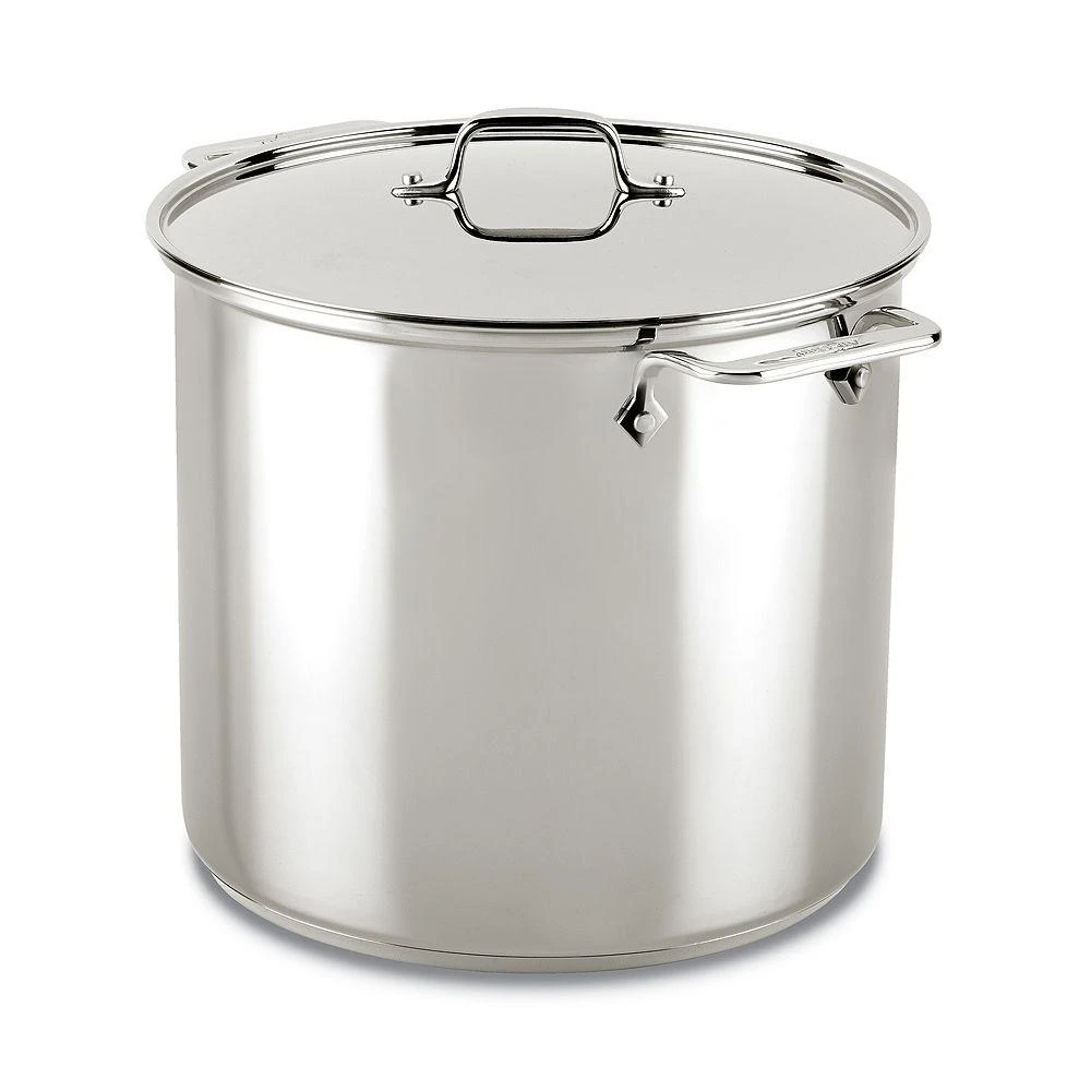 商品All-Clad|Stainless Steel 16-Quart Stock Pot,价格¥1503,第1张图片