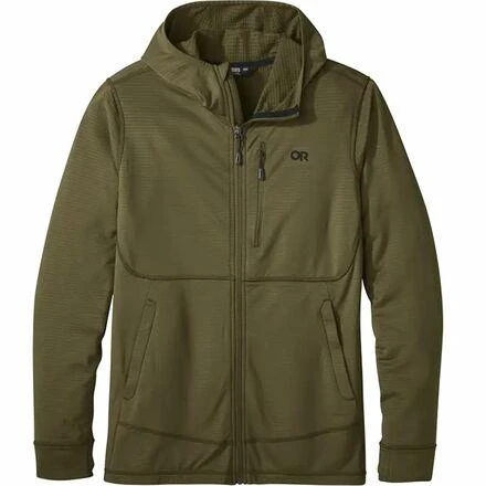 商品Outdoor Research|Vigor Full-Zip Hooded Jacket - Men's,价格¥409,第3张图片详细描述