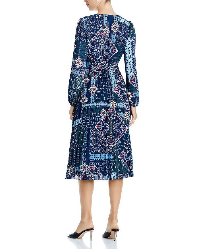 商品Tahari|Faux Wrap Blouson Sleeve Dress,价格¥332,第3张图片详细描述