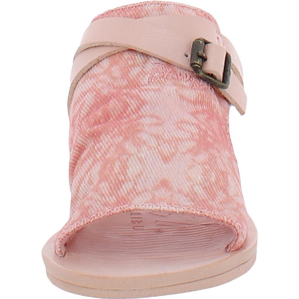 商品Blowfish|Blowfish Girls Defsie Canvas Open Toe Flat Sandals,价格¥140,第5张图片详细描述