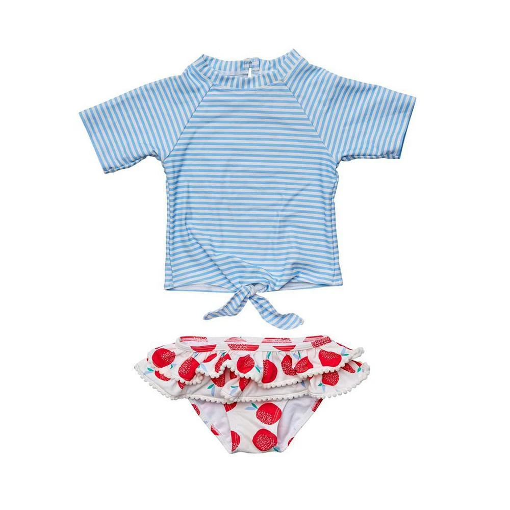 商品Snapper Rock|Baby Girls Juicy Fruit Sustainable SS Ruffle Set,价格¥432,第1张图片