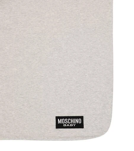 商品Moschino|婴幼儿 — 棉质混纺毯子,价格¥577,第4张图片详细描述