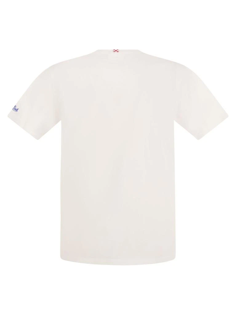 商品Mc2 Saint Barth|Cotton T-shirt With Glass Gin Please Print,价格¥699,第2张图片详细描述