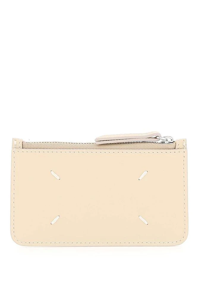 商品MAISON MARGIELA|LEATHER ZIPPED CARDHOLDER,价格¥794,第3张图片详细描述