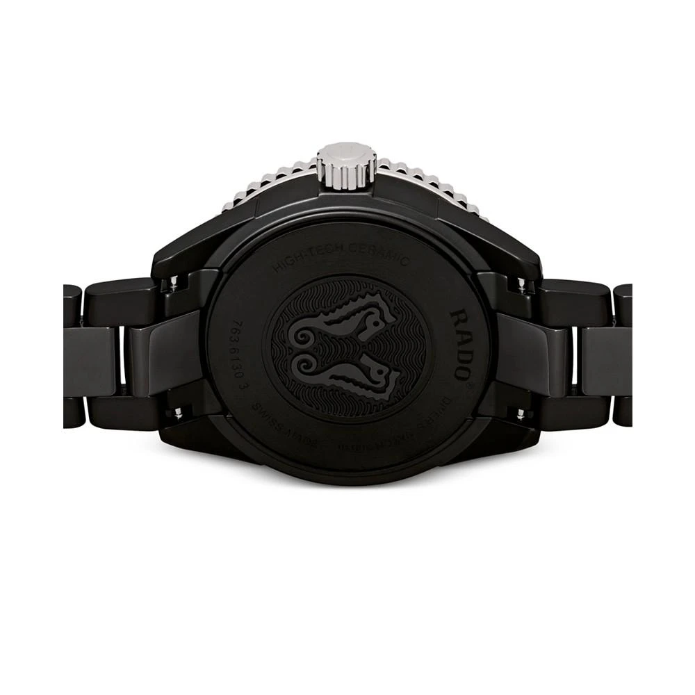 商品Rado|Men's Swiss Automatic Captain Cook Diver Black Ceramic Bracelet Watch 43mm,价格¥22138,第2张图片详细描述