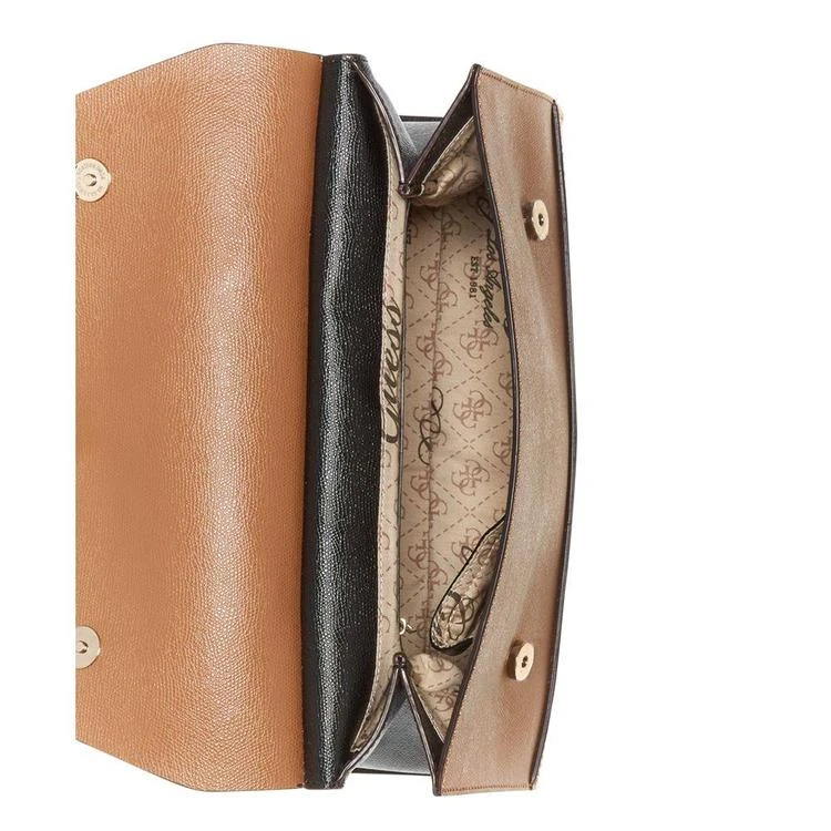 商品GUESS|Huntley Top-Handle Flap-Front Satchel,价格¥874,第2张图片详细描述