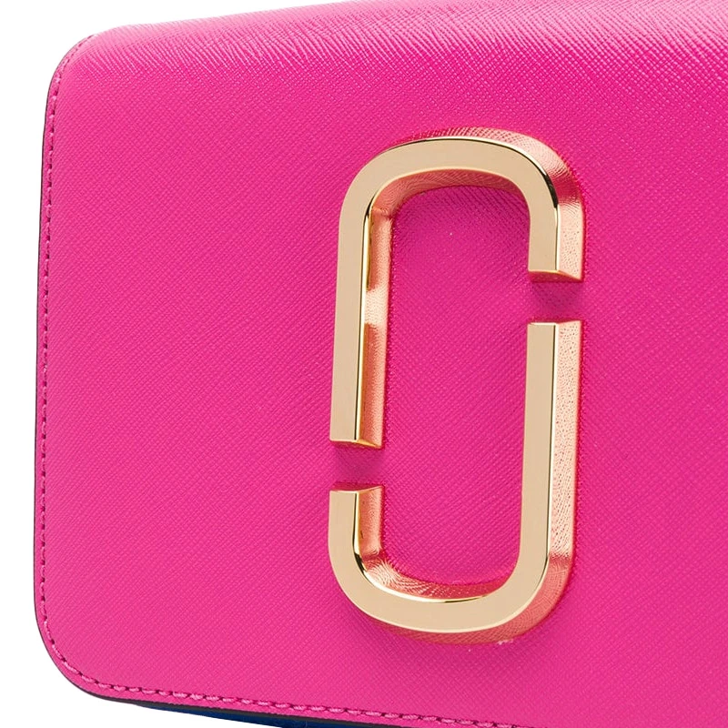 MARC JACOBS 马克·雅可布 女士紫色拼多色皮革单肩包斜挎包 M0014102-951 商品