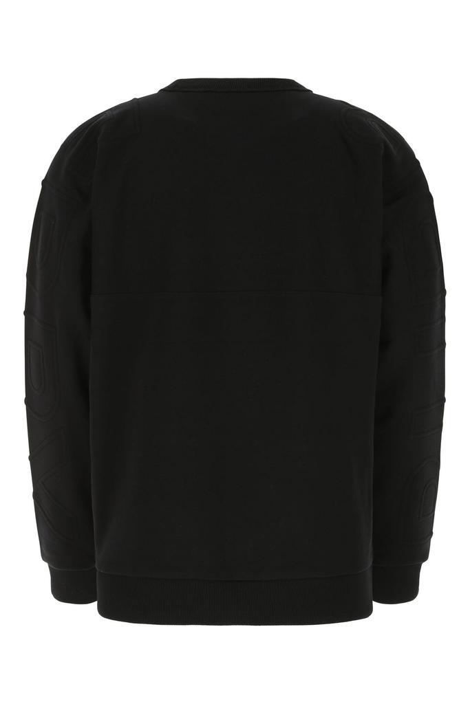 商品Burberry|Black cotton sweatshirt Black Burberry Uomo,价格¥2912,第4张图片详细描述