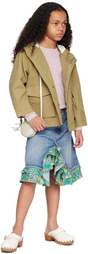 商品Bonpoint|黄褐色 Frisky 儿童大衣,价格¥2642,第4张图片详细描述