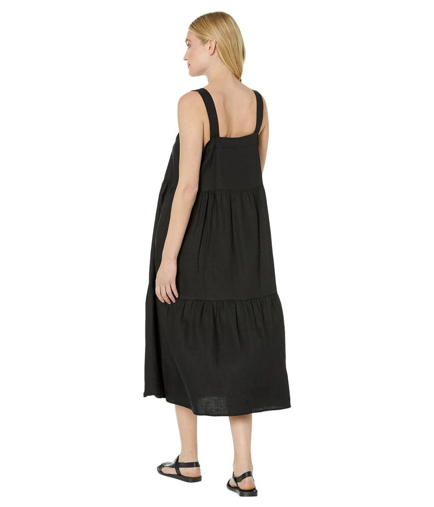 商品Eileen Fisher|Tiered Strap Full-Length Dress in Organic Linen,价格¥1139,第2张图片详细描述