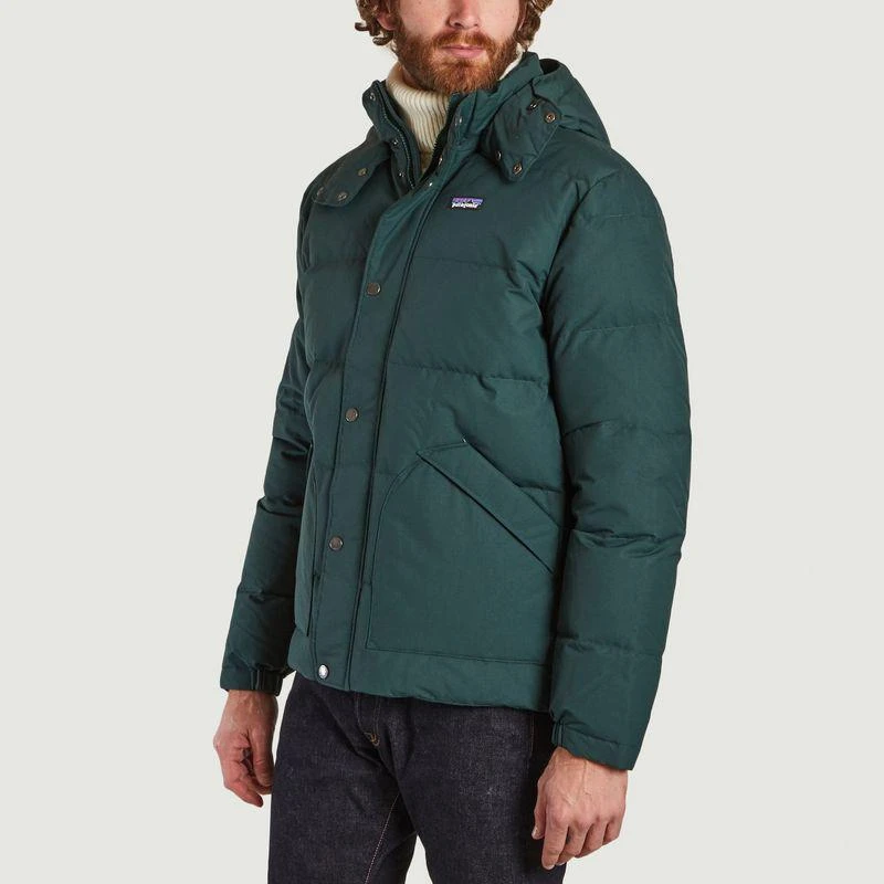 商品Patagonia|Downdrift hooded short down jacket Northern green PATAGONIA,价格¥2750,第2张图片详细描述