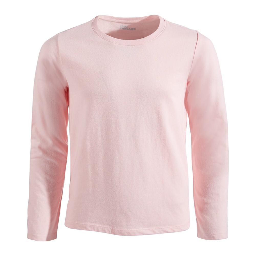 商品Epic Threads|Little Girls Long Sleeve Basic Tee, Created For Macy's,价格¥74,第1张图片