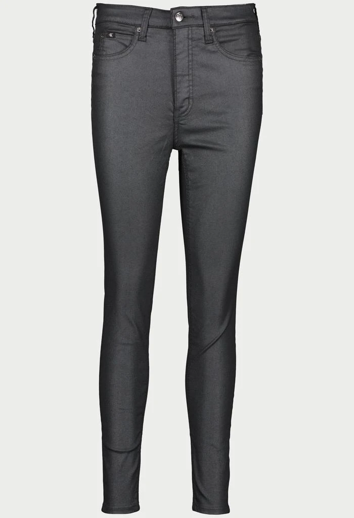 商品Calvin Klein|Womens Calvin Klein Black High Rise Skinny Jeans,价格¥925,第1张图片