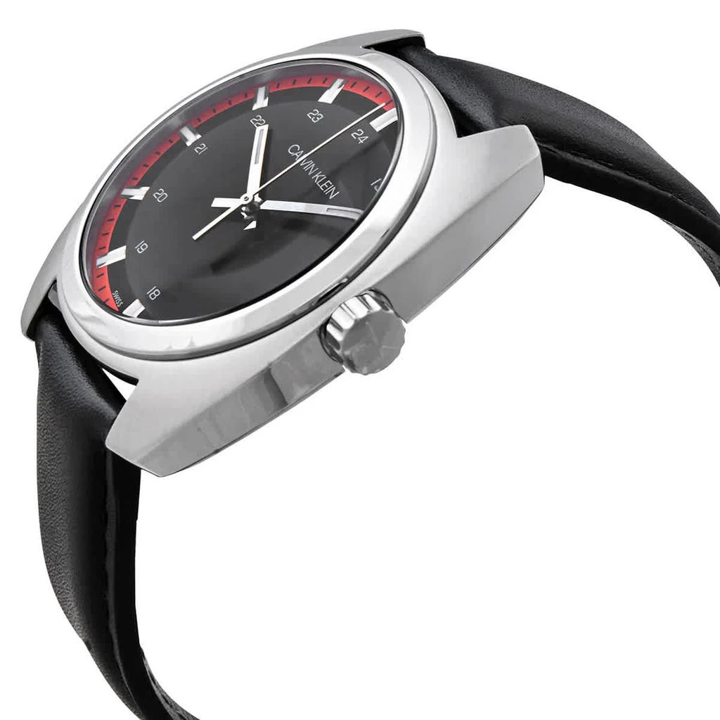 商品Calvin Klein|Calvin Klein Achieve Quartz Black Dial Mens Watch K8W311C1,价格¥298,第2张图片详细描述