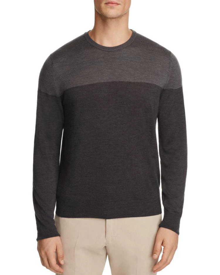 商品Canali|Canali Wool Color-Block Crewneck Sweater,价格¥1456,第1张图片