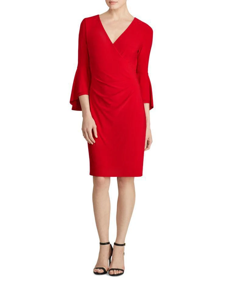 商品Ralph Lauren|Bell-Sleeve Jersey Dress,价格¥496,第1张图片