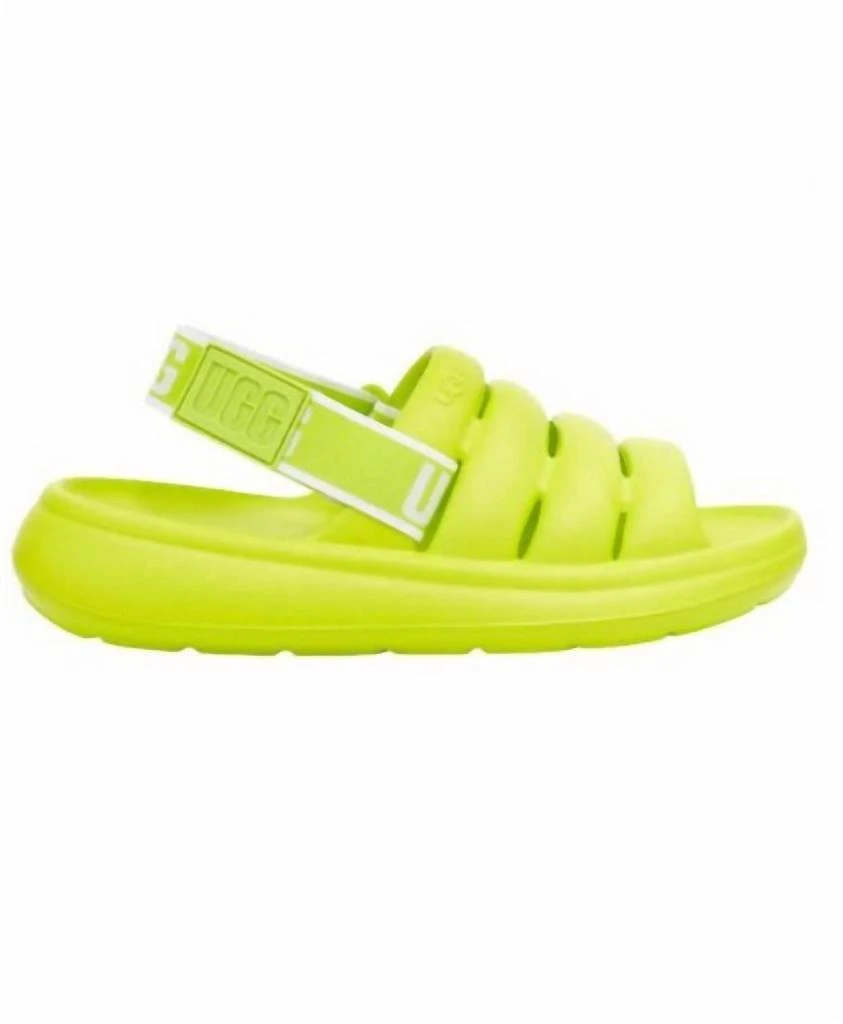 商品UGG|Sport Yeah Slide In Key Lime,价格¥367,第2张图片详细描述